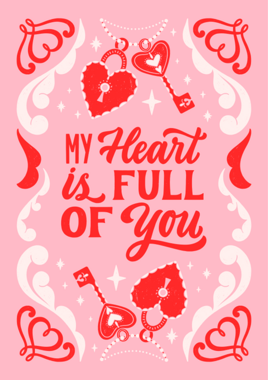 Full Heart Print